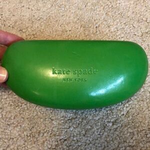 Kate Spade green sunglass case